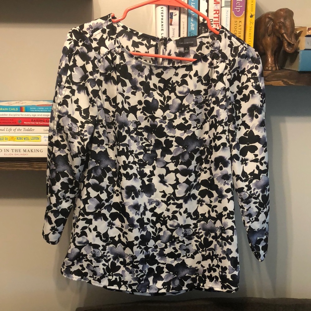 The Limited - floral blouse
